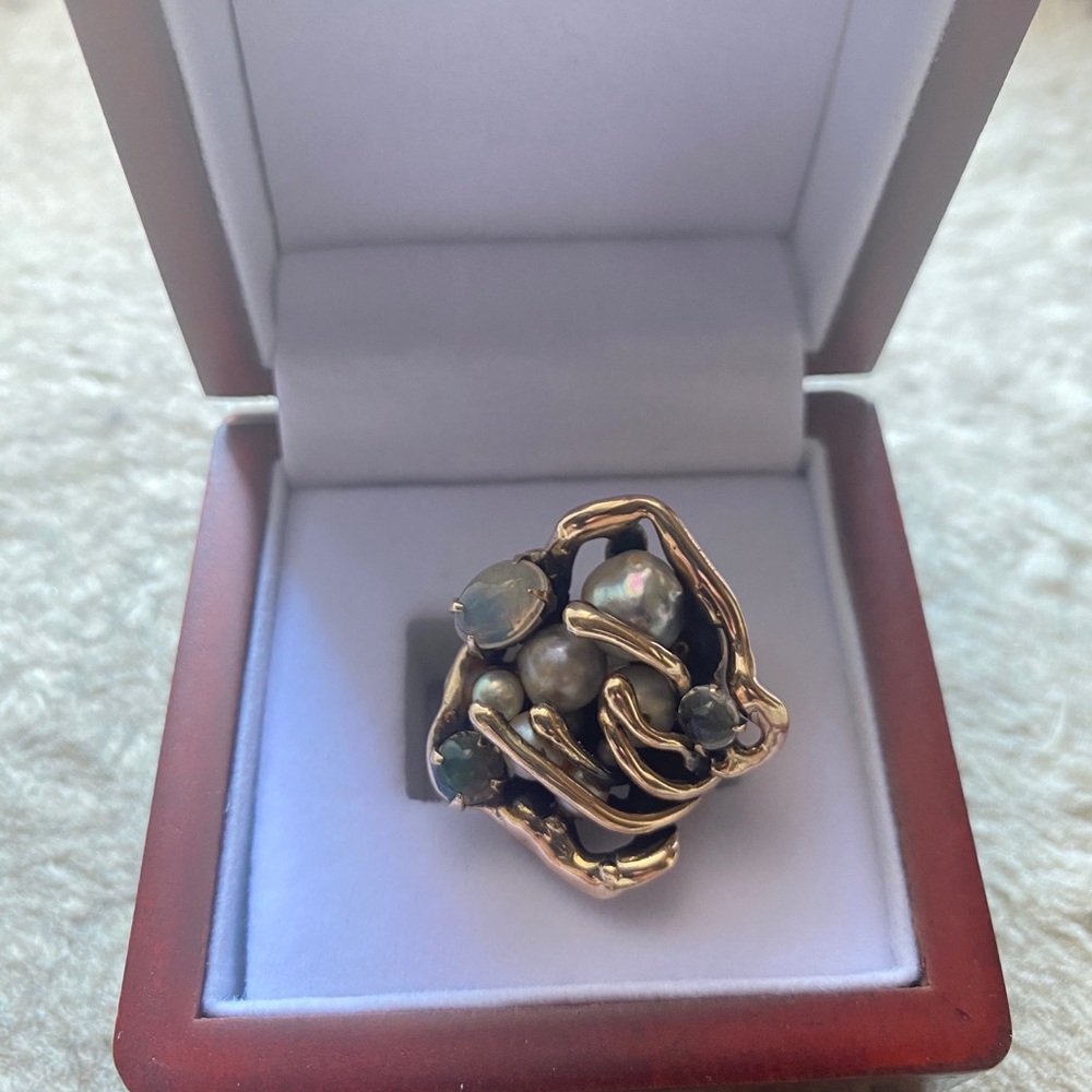 Antique solid 14k ring